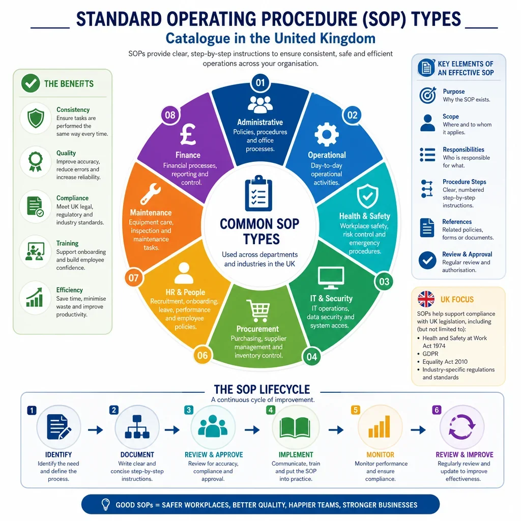 Standard Operating Procedure Types Catalogue