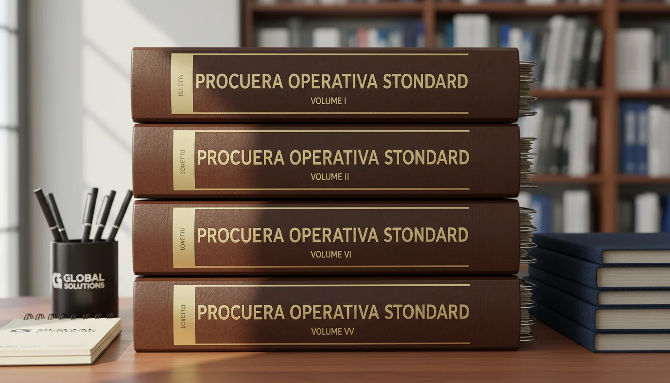 Stack of official Italian corporate binders