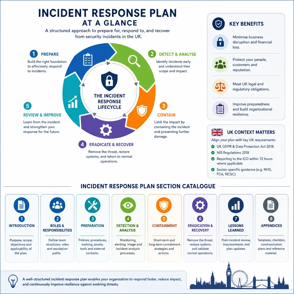 Incident Response Plan Section Catalogue