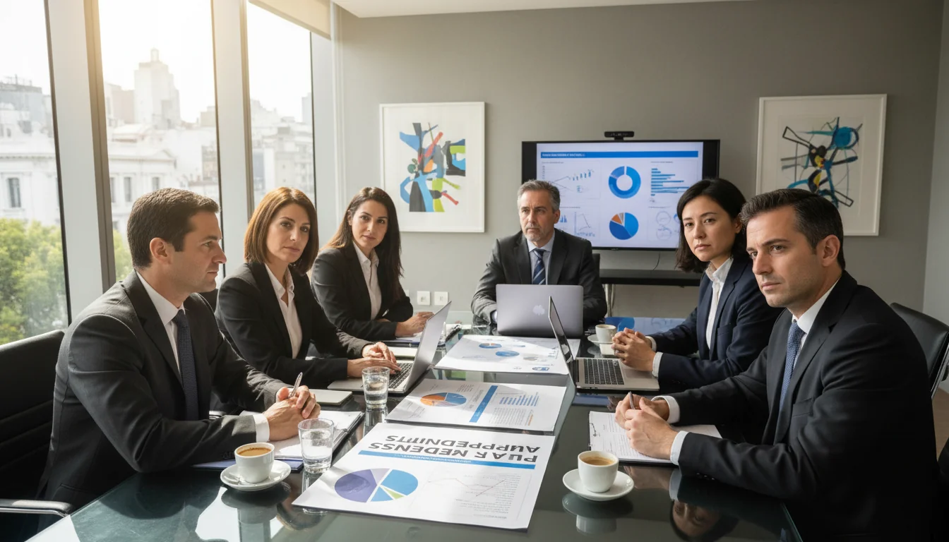 Team discussing incident response strategy