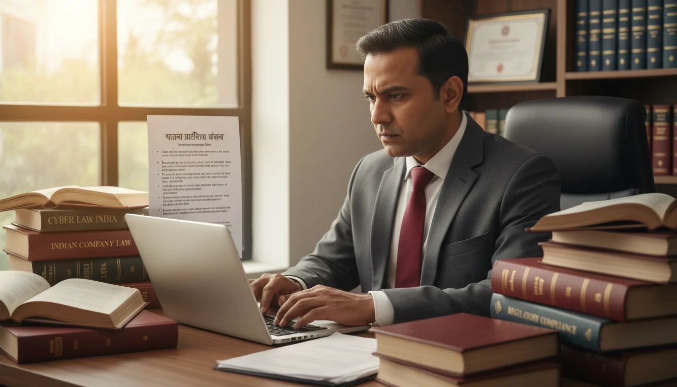 Legal expert drafting Indian corporate policy.