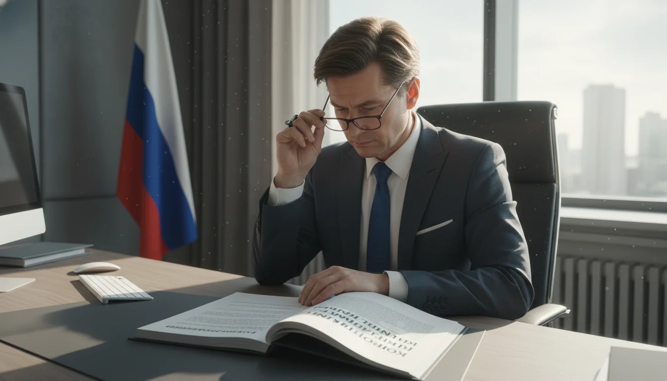 Professional reviewing incident response plan