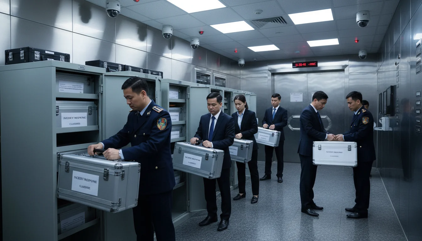 Secure document storage in Vietnam firm