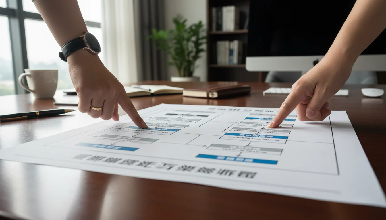 Disaster recovery flowchart diagram