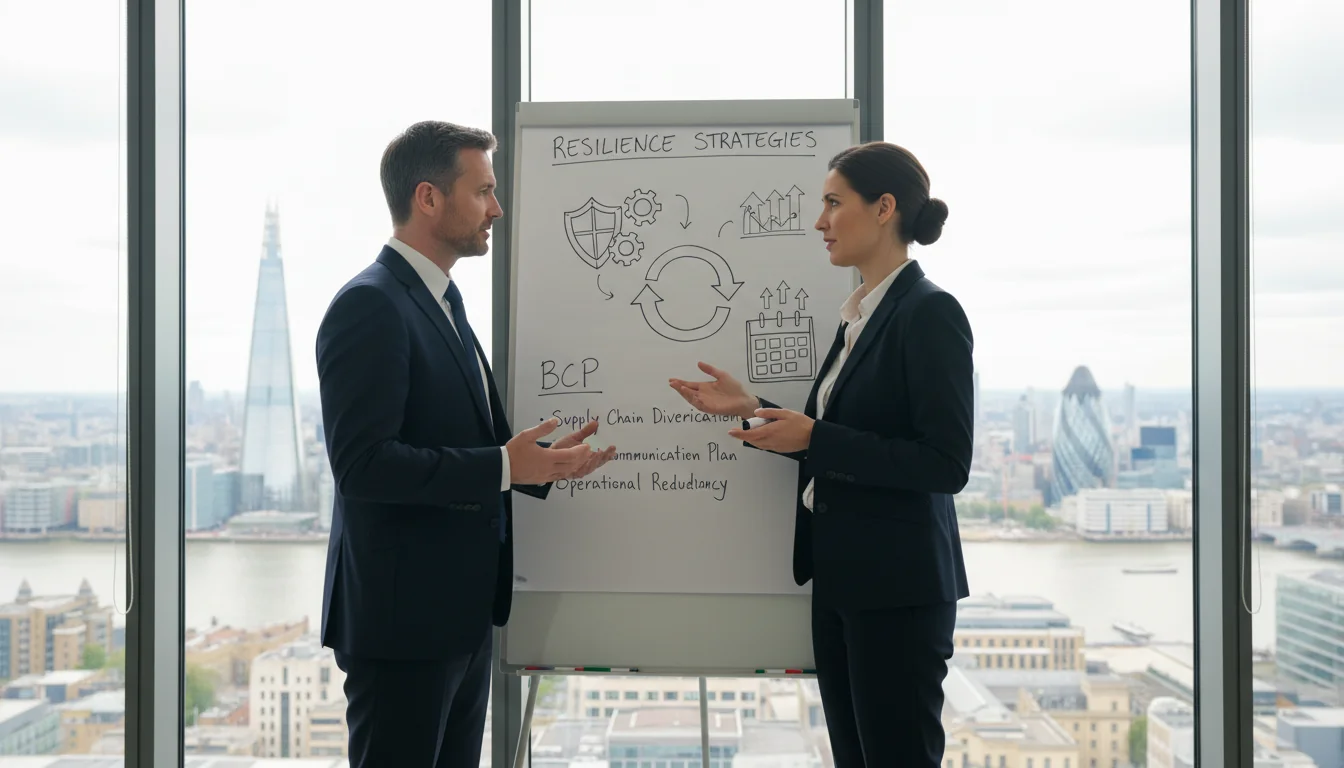UK business leaders discussing resilience strategies