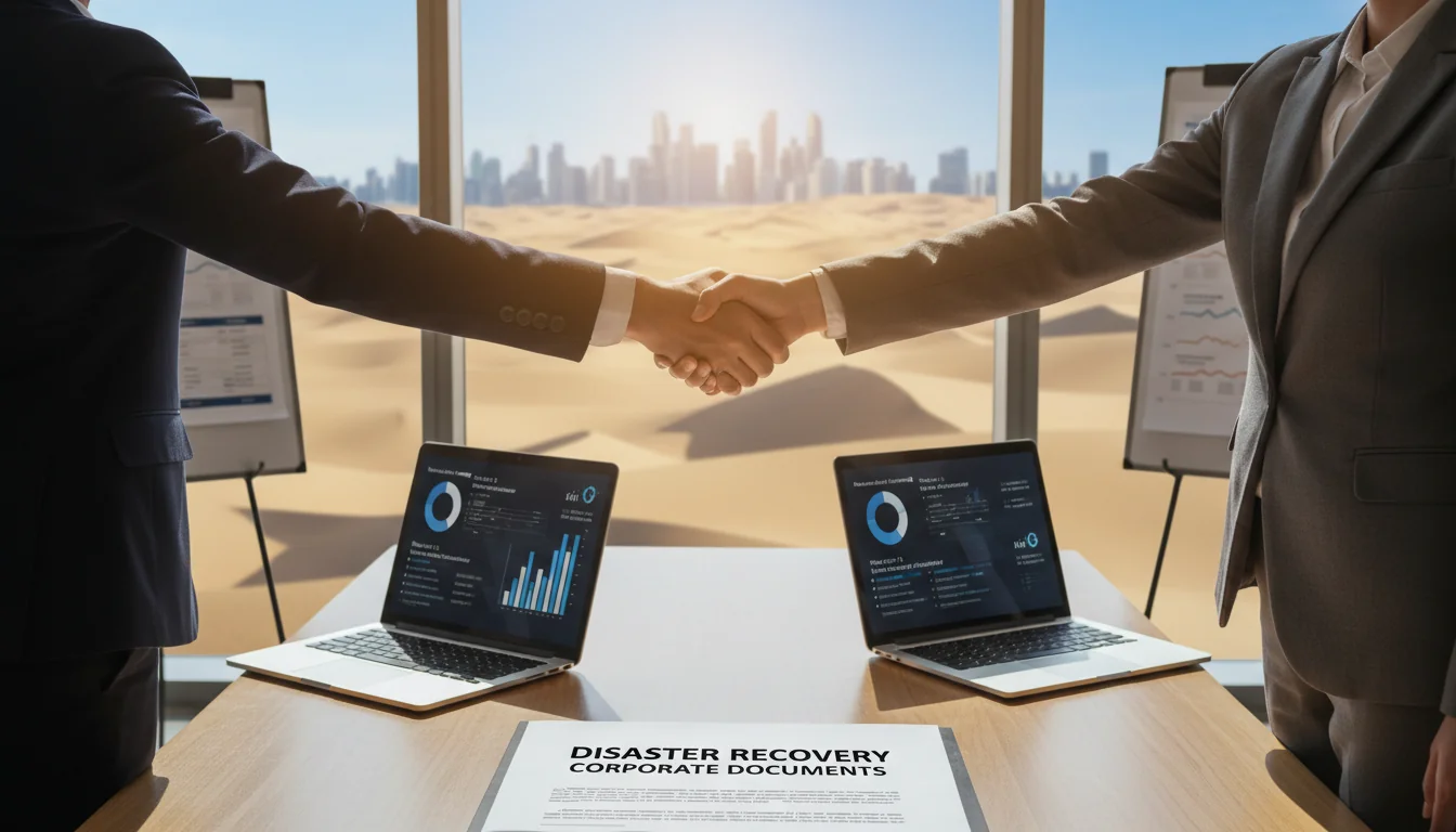 Disaster recovery strategy document signing