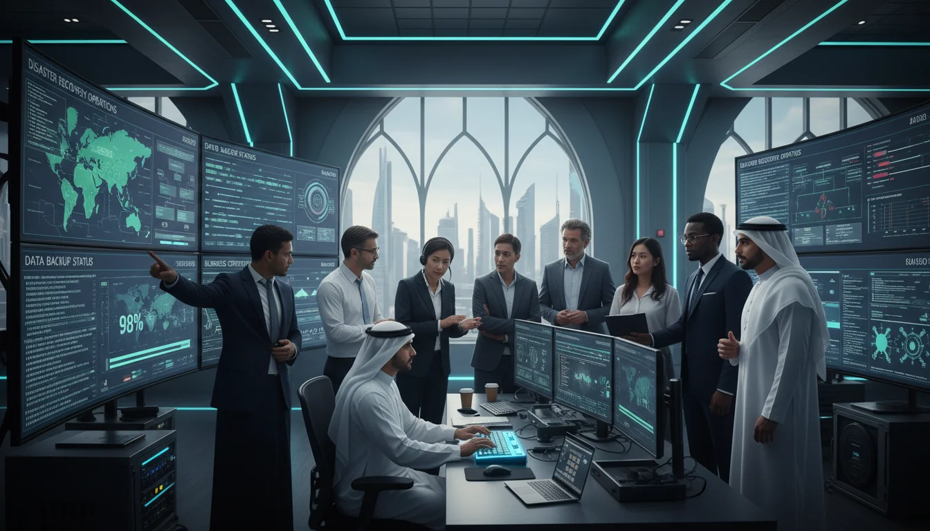 Disaster recovery team in Riyadh