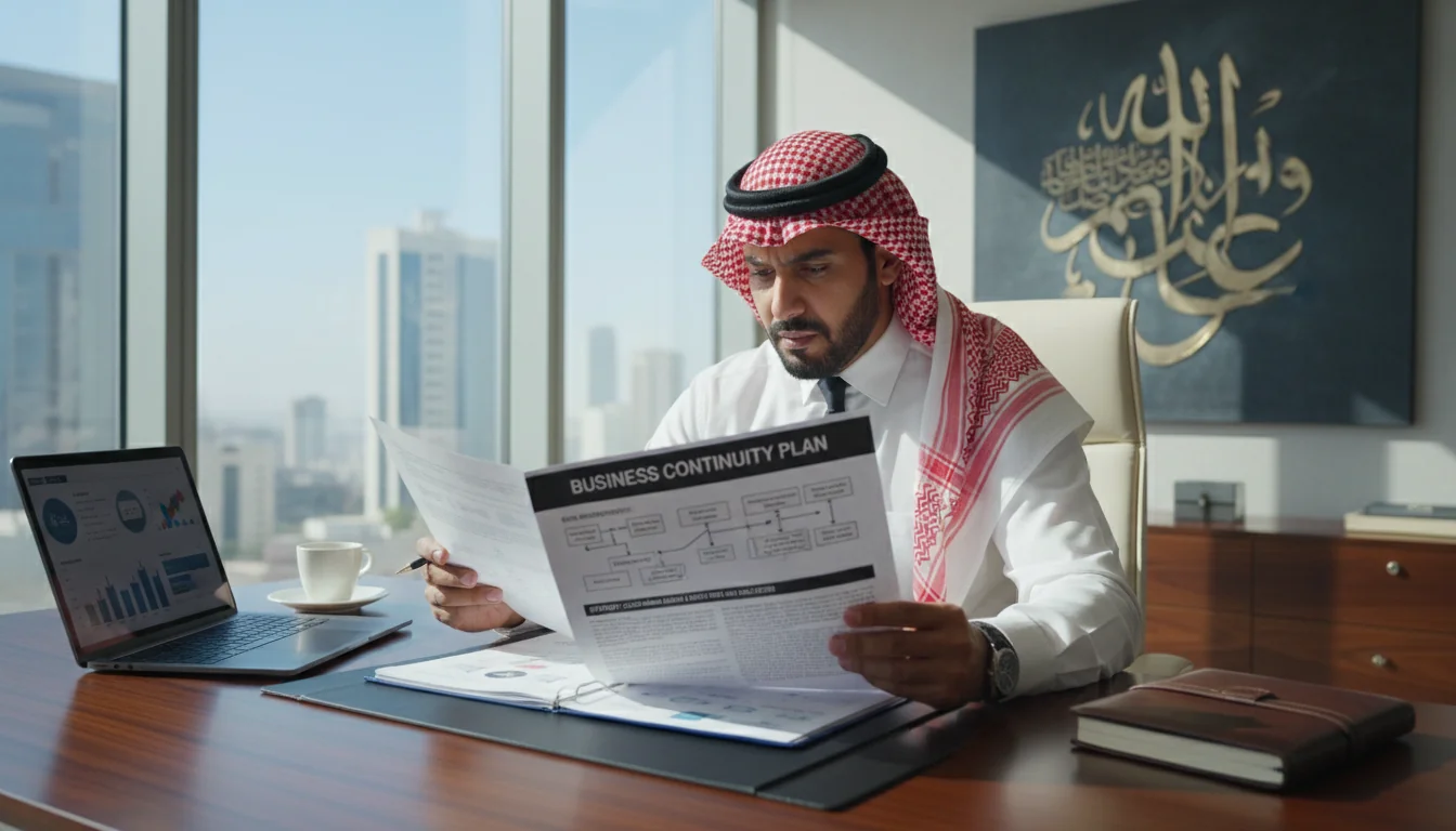 Saudi business continuity plan document
