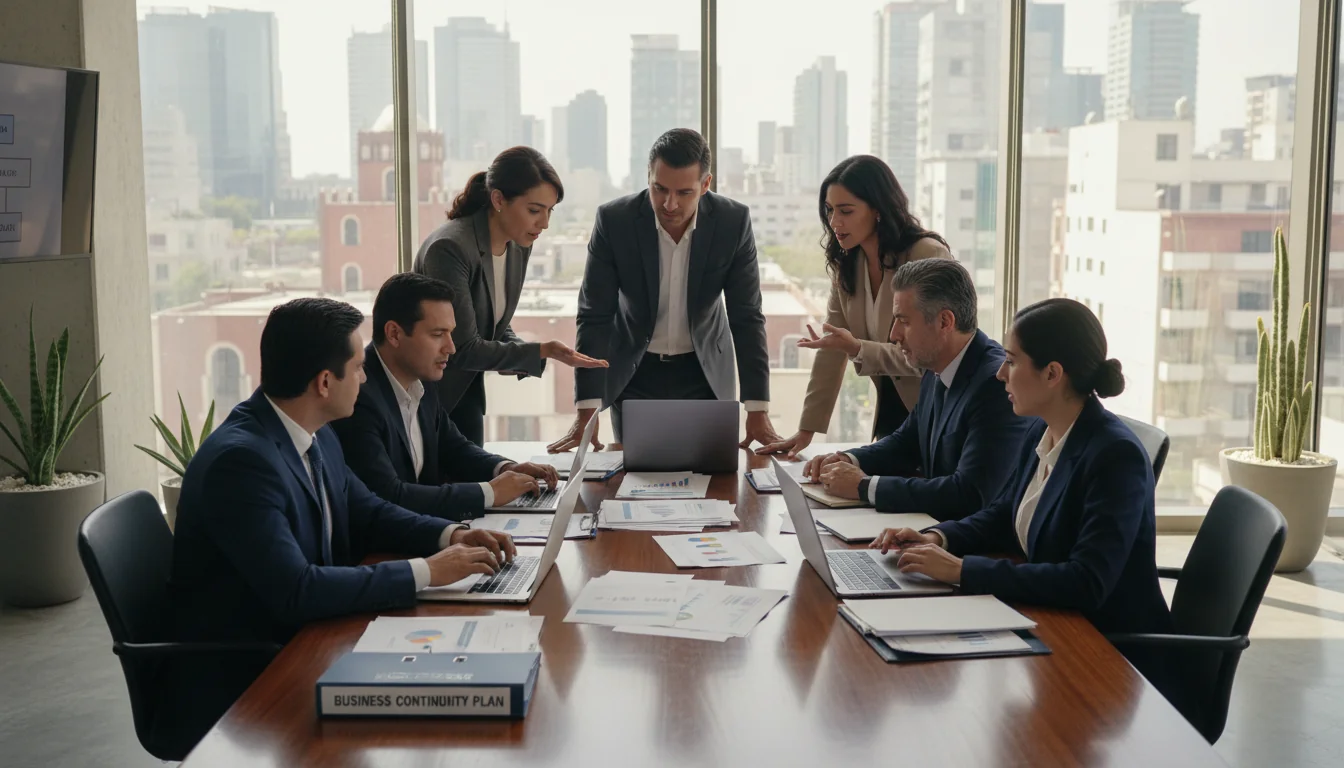 Business continuity planning meeting