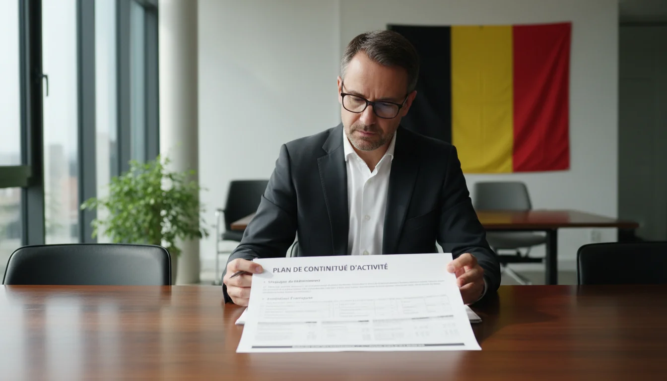 Business continuity plan document