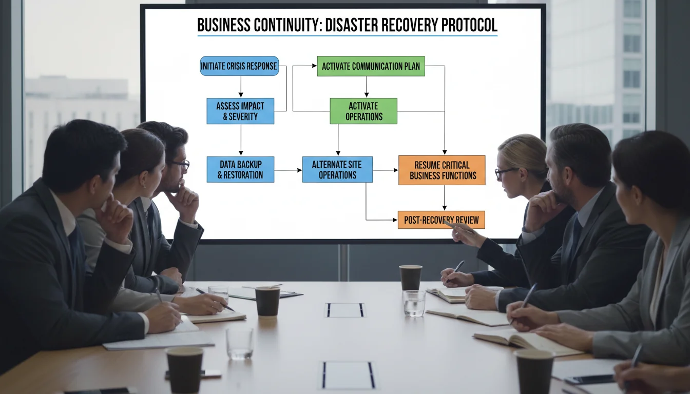 Emergency response flowchart