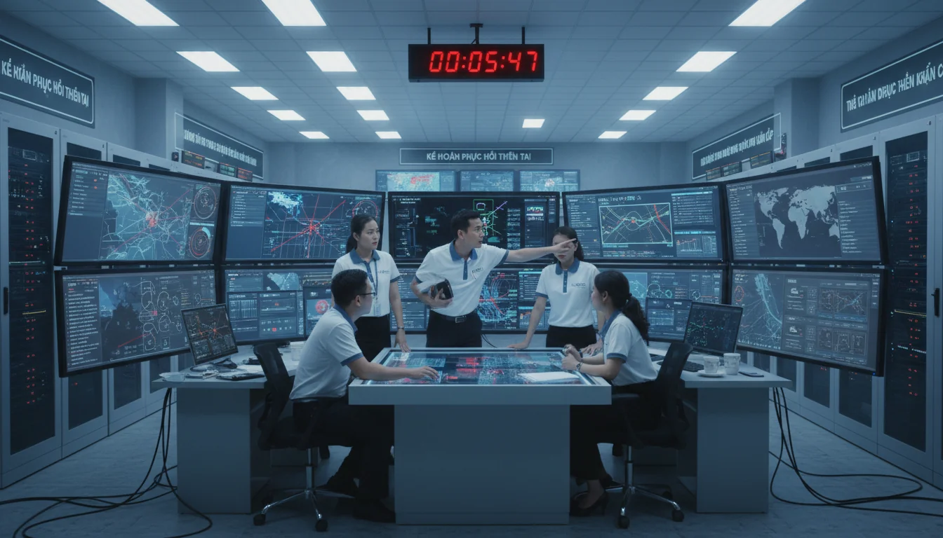 Disaster recovery simulation exercise