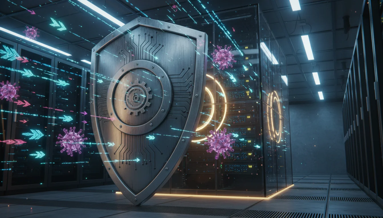 Shield protecting digital data lock