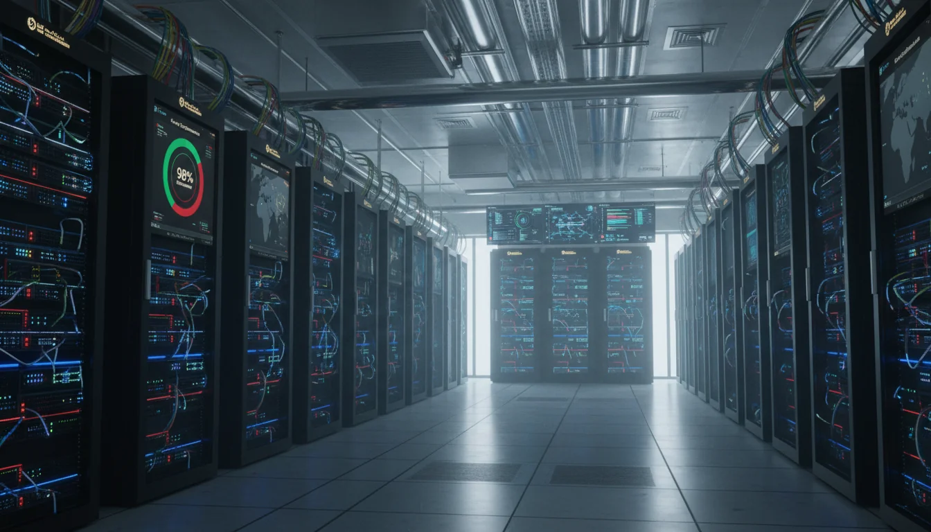 Secure data center in UAE facility
