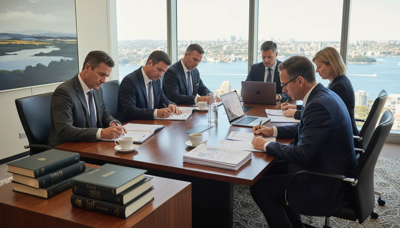 Policy document signing ceremony