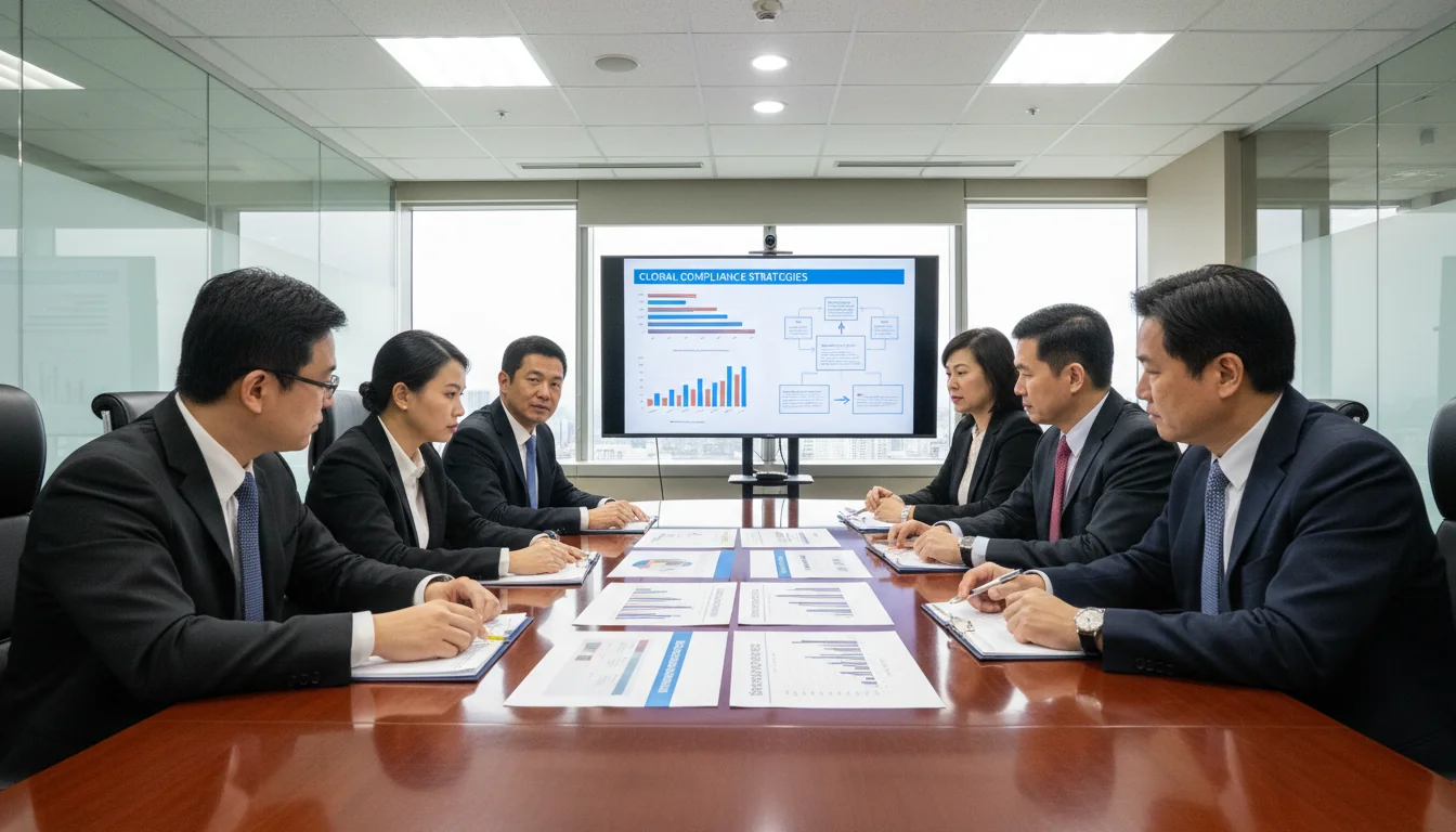 Business meeting on policy compliance