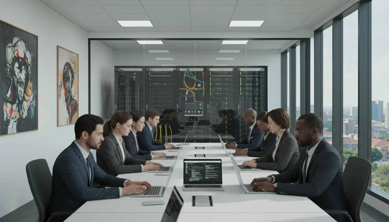 Secure corporate office in South Africa