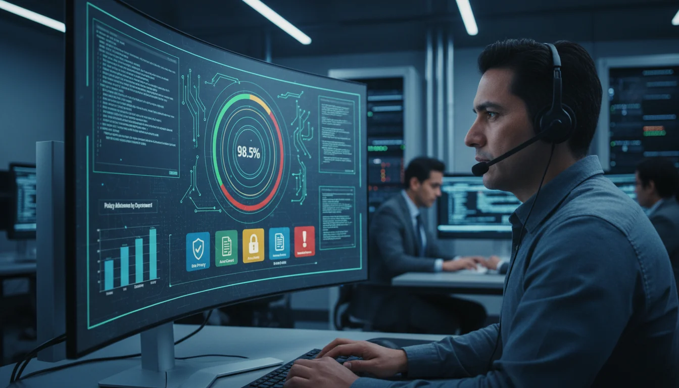 Digital cybersecurity compliance dashboard Mexico