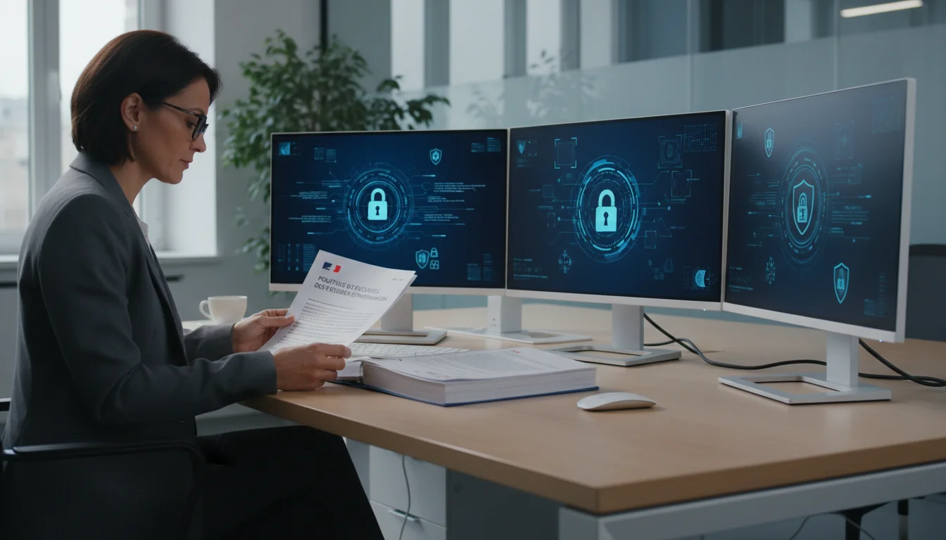 Corporate IT security policy document