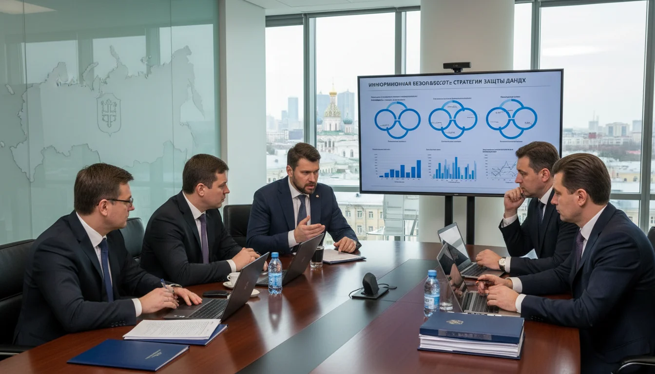 Business meeting on data protection