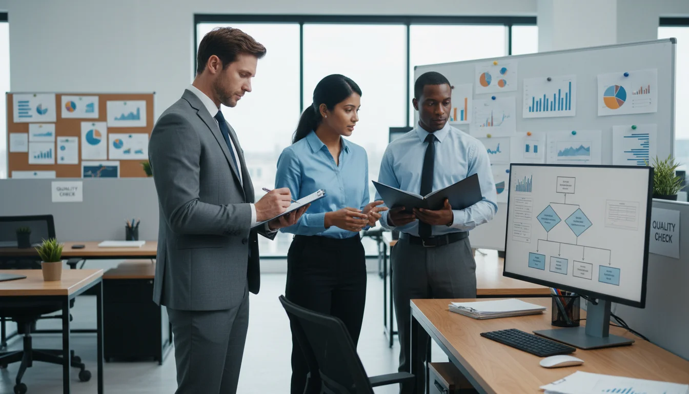 Implementing quality procedures in workplace