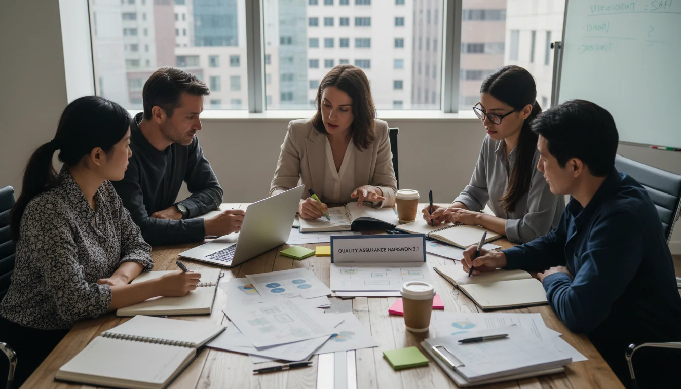 Team building quality handbook collaboratively