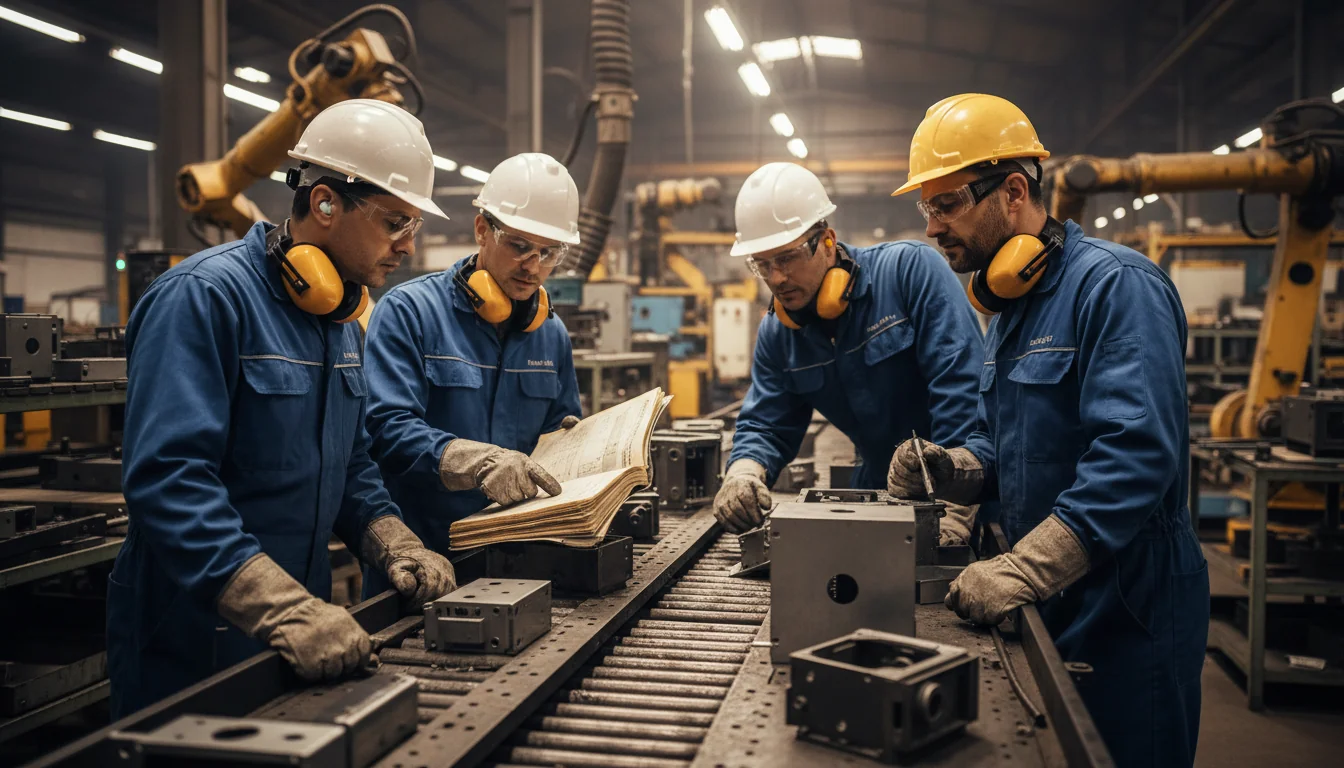 Quality control in factory