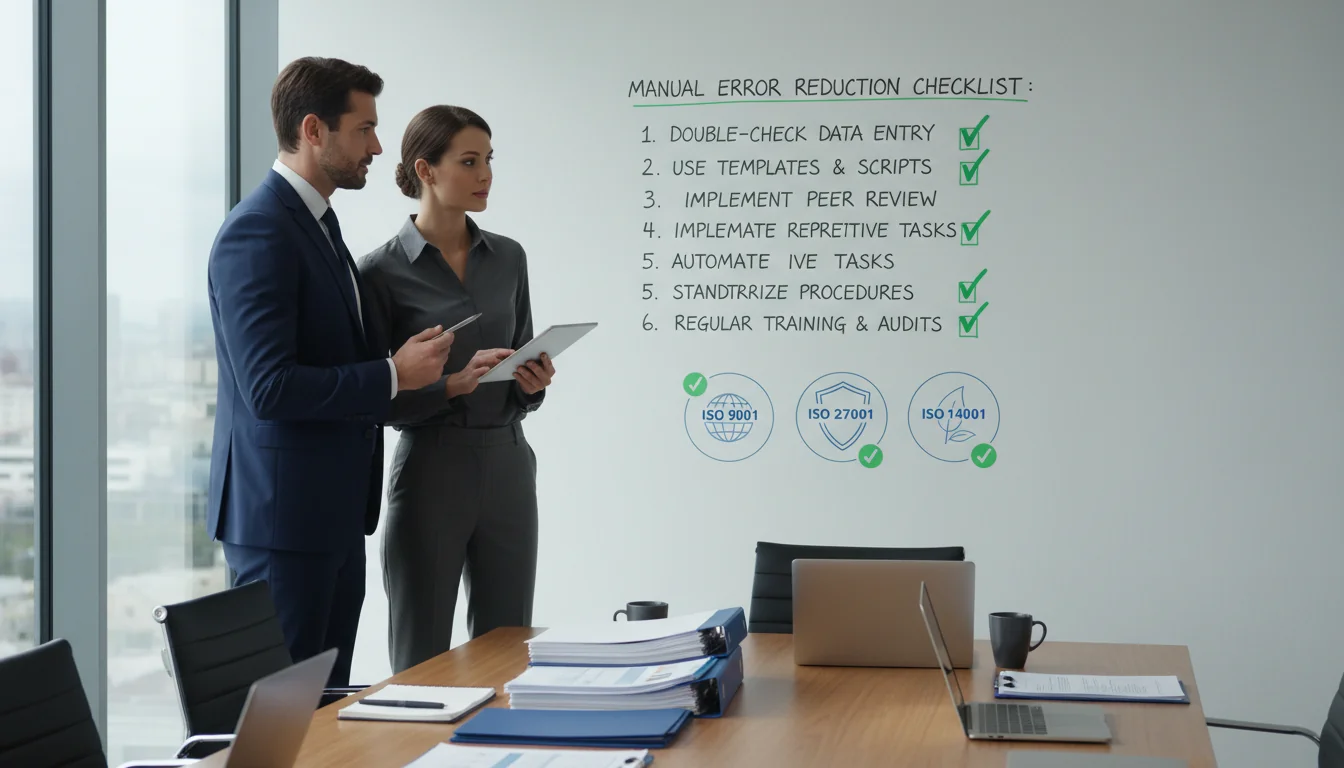 Avoiding ISO certification pitfalls visually