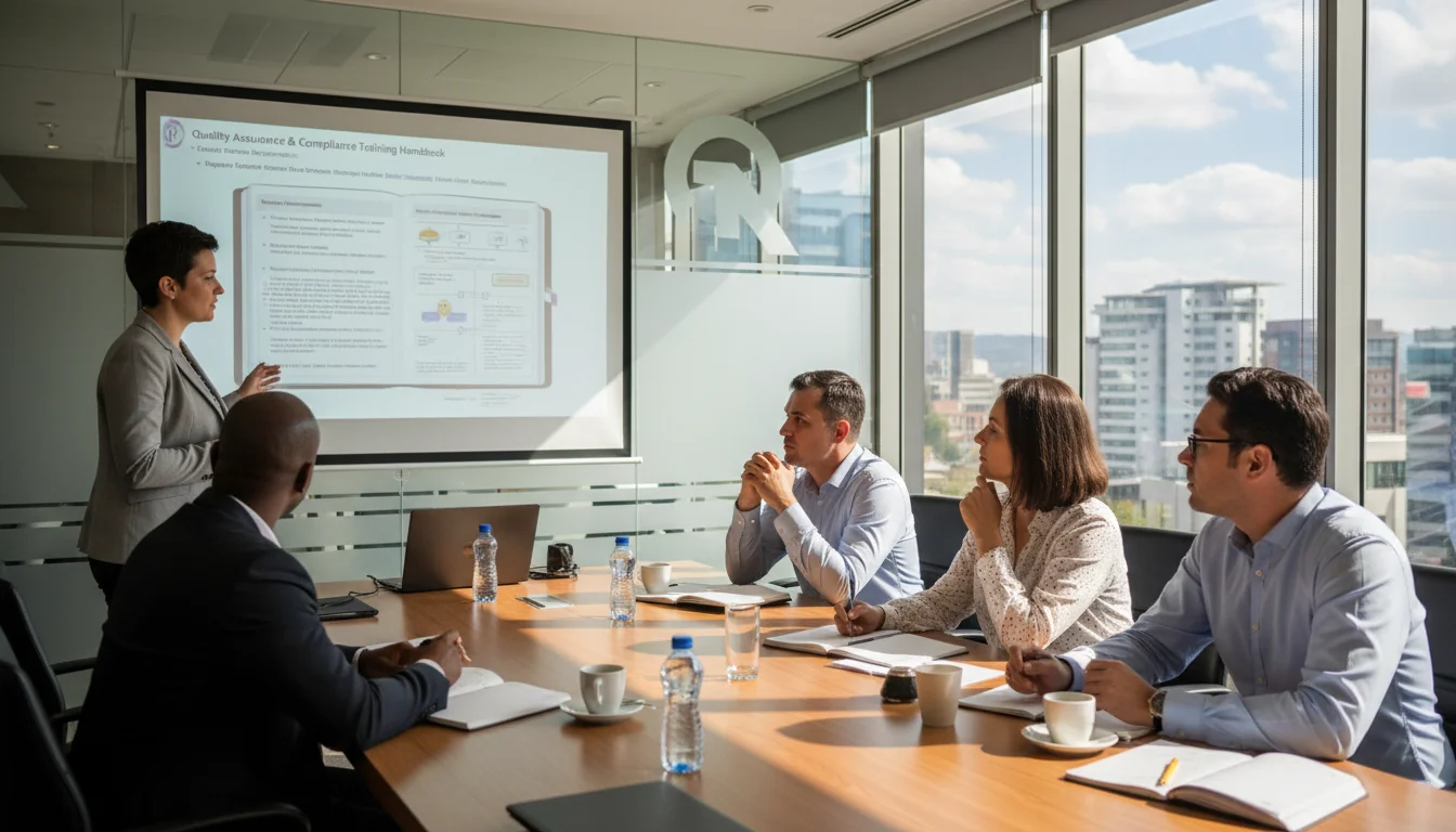 Training session on regulations