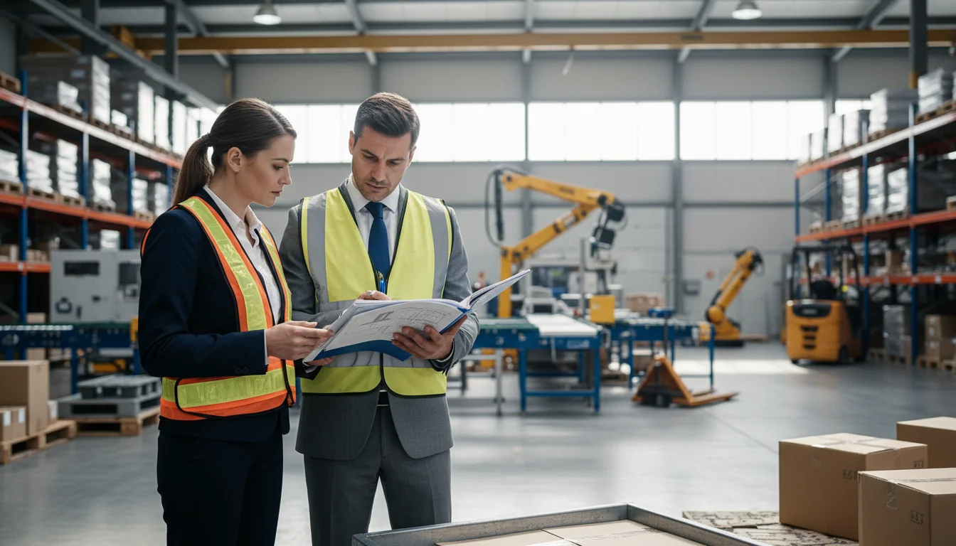 Quality assurance audit in progress