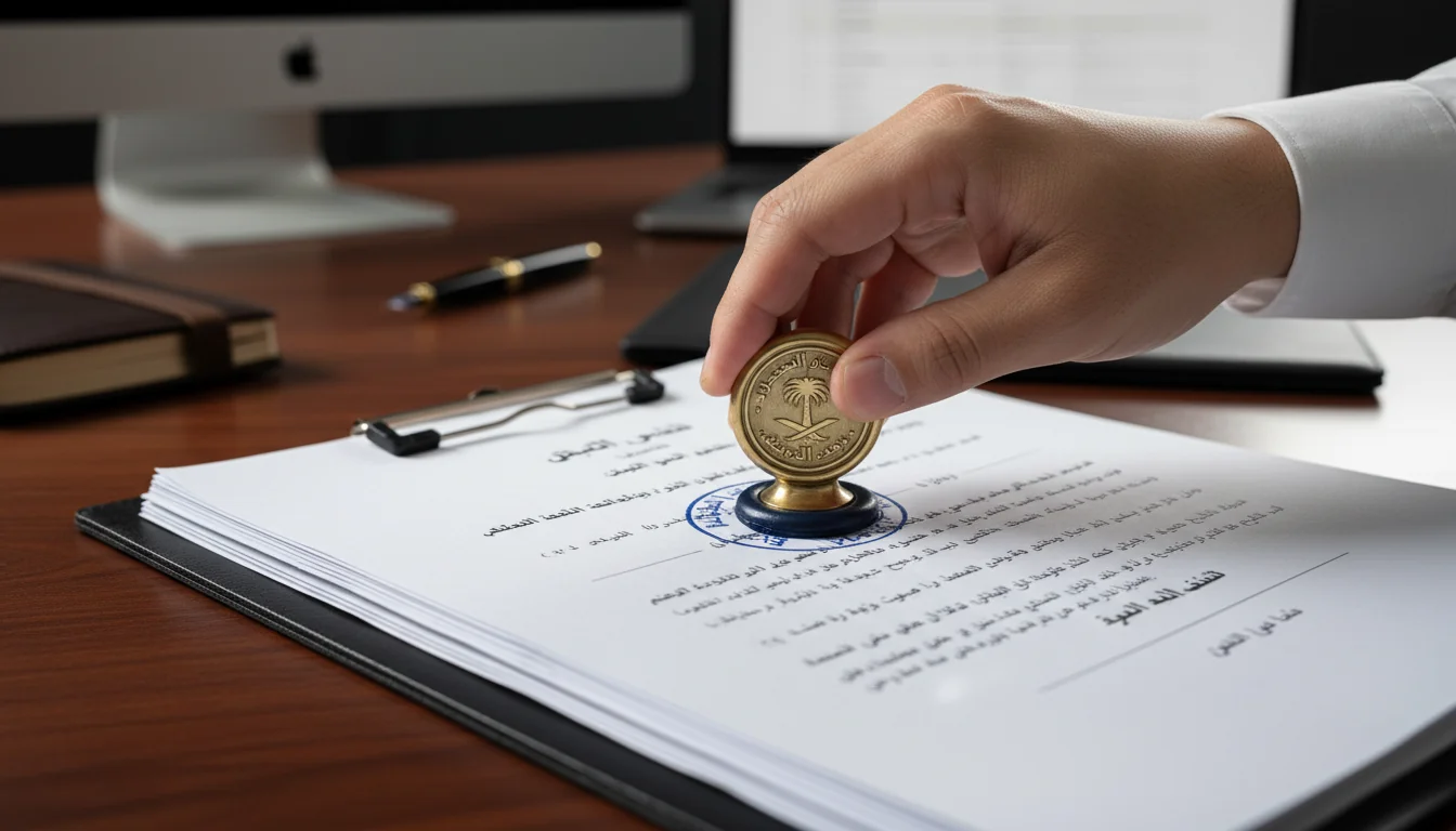 Legal compliance stamp on file