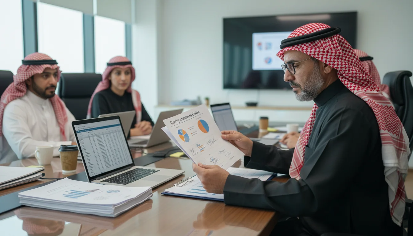 Quality assurance checklist review