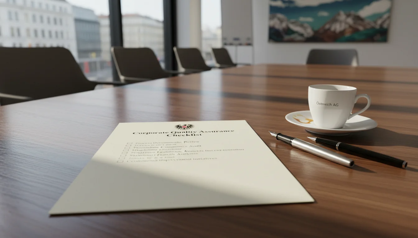 Austrian corporate compliance checklist