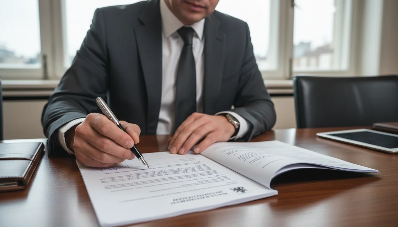 Quality assurance checklist signing