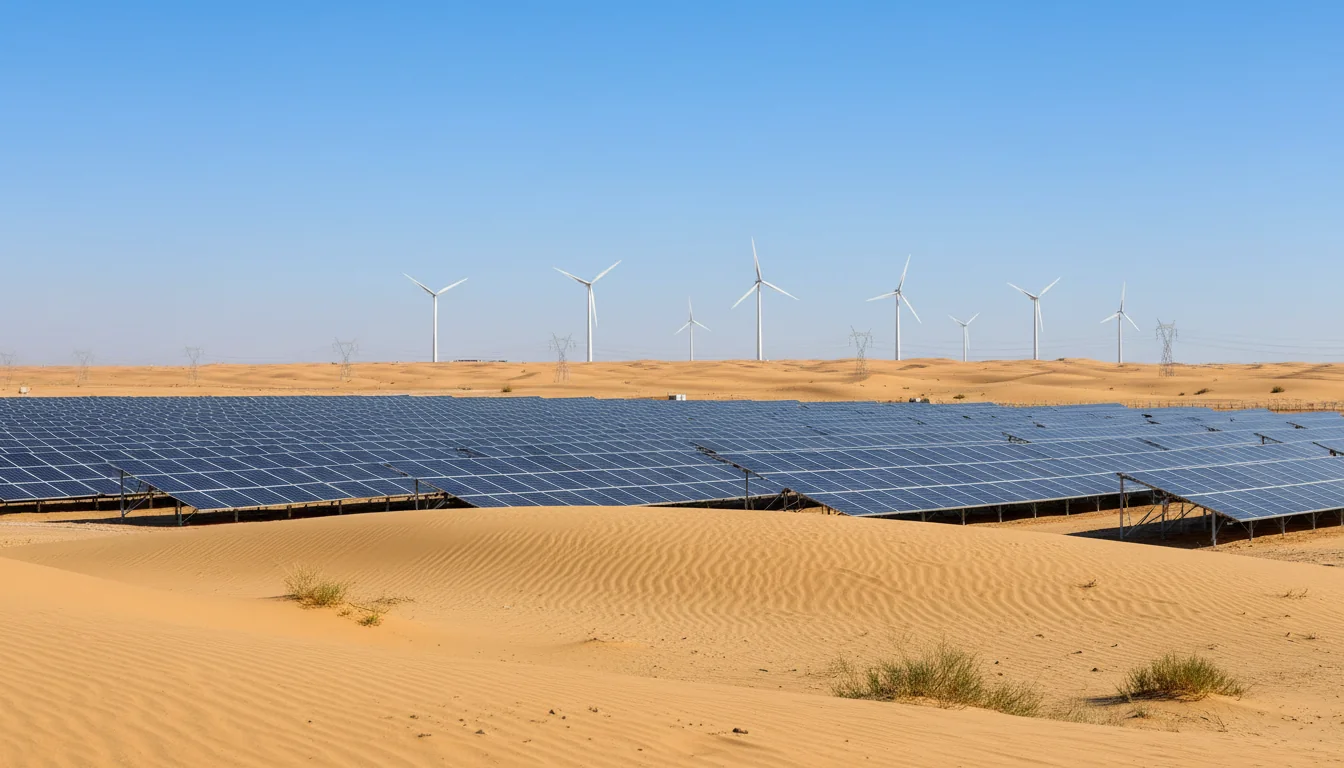 Saudi green energy landscape