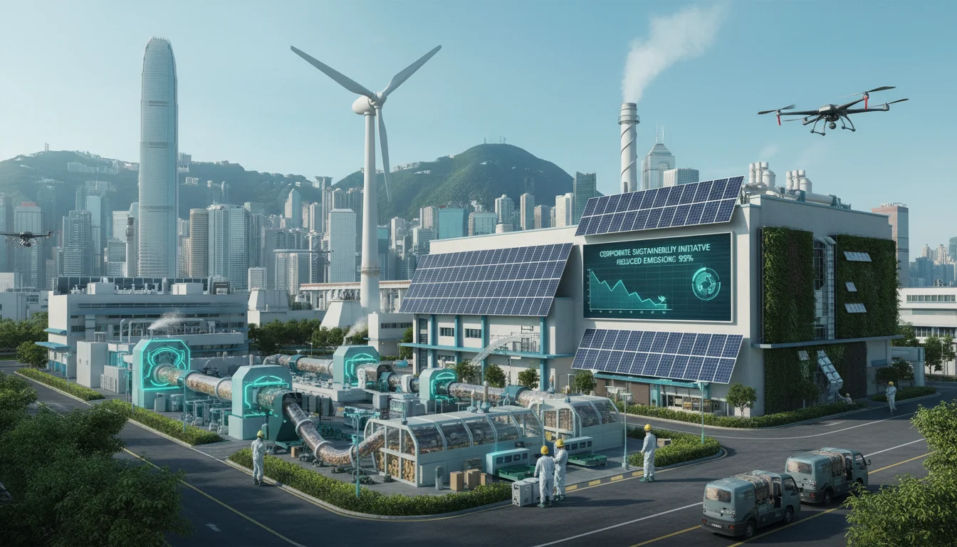 Sustainable factory operations in Hong Kong