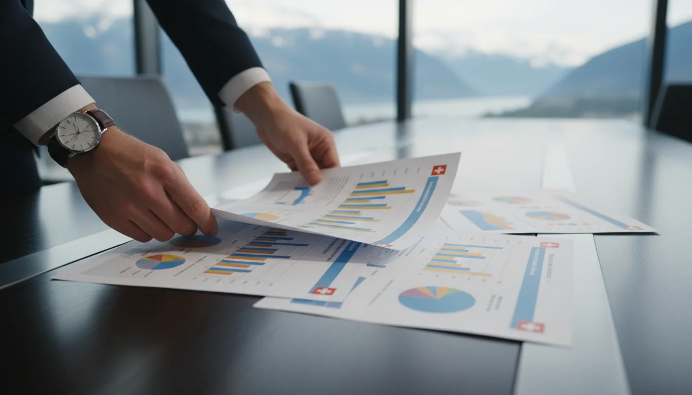 Infographic elements for environmental data visualization.
