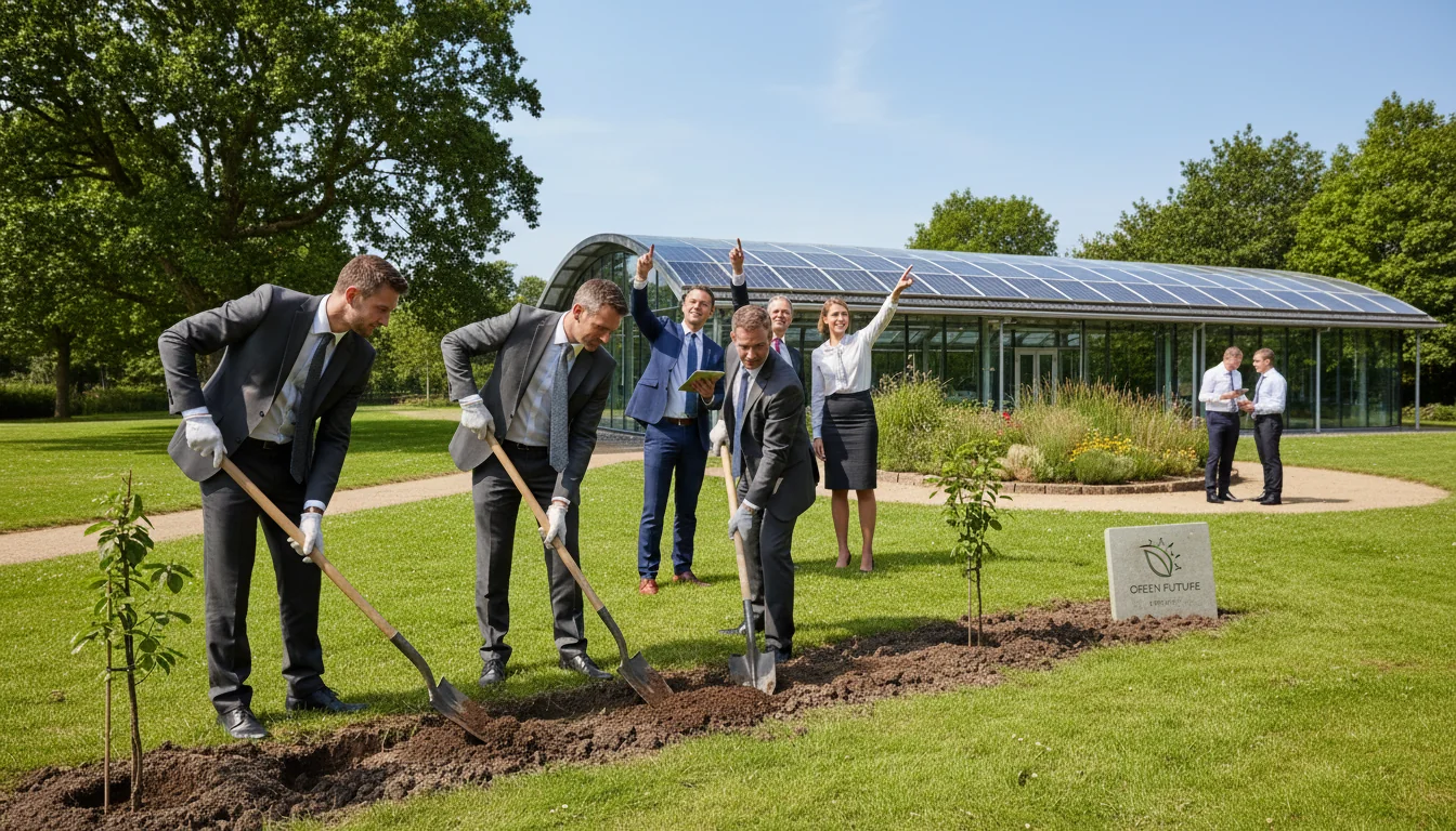 Sustainable business practices in action