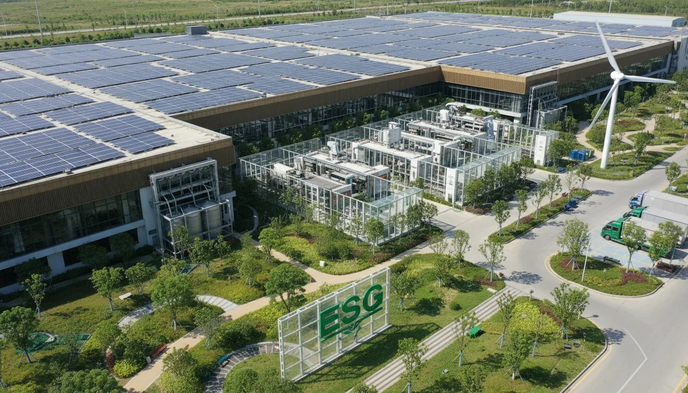 Sustainable factory in China for ESG