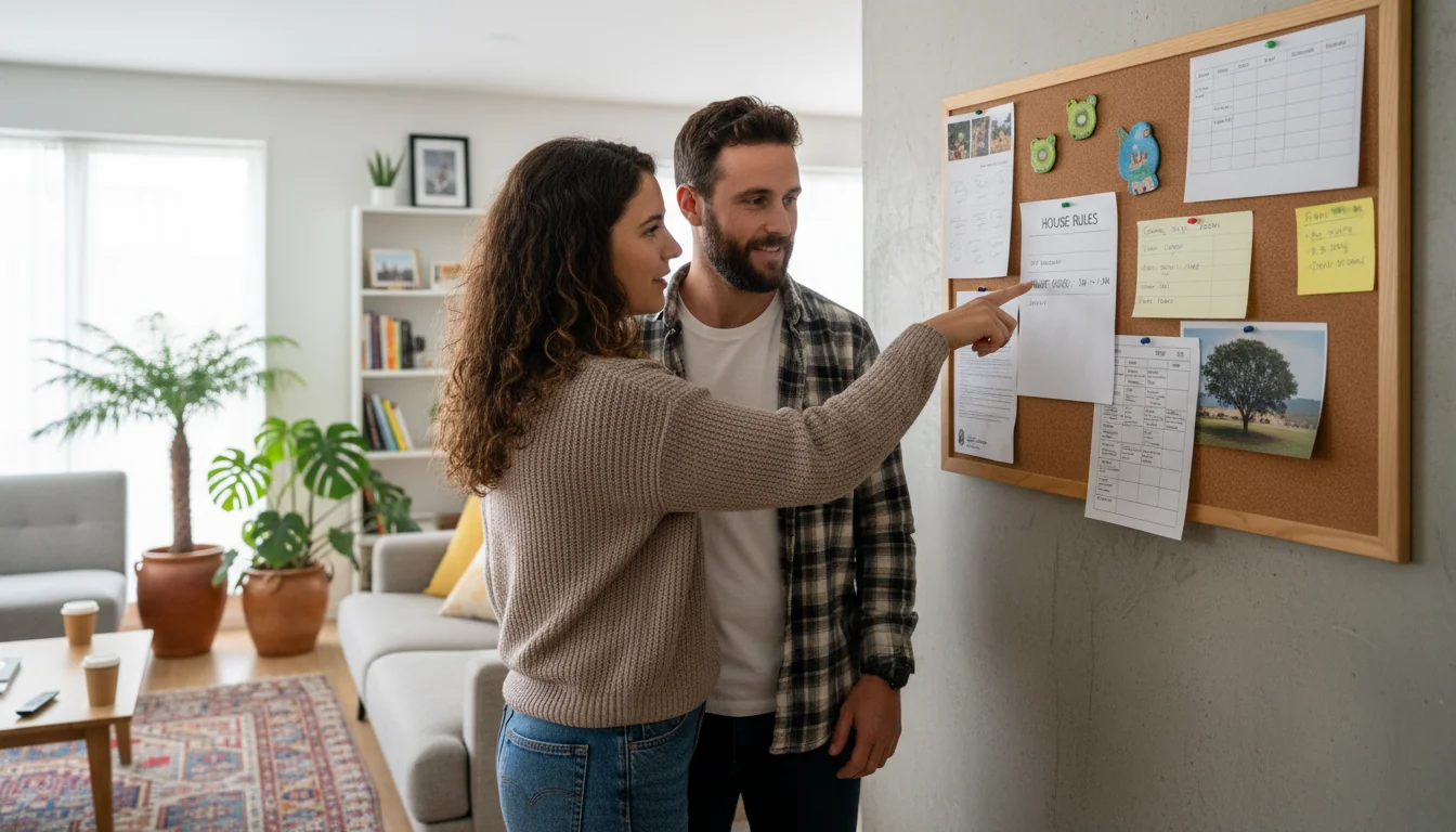 Family reading house rules