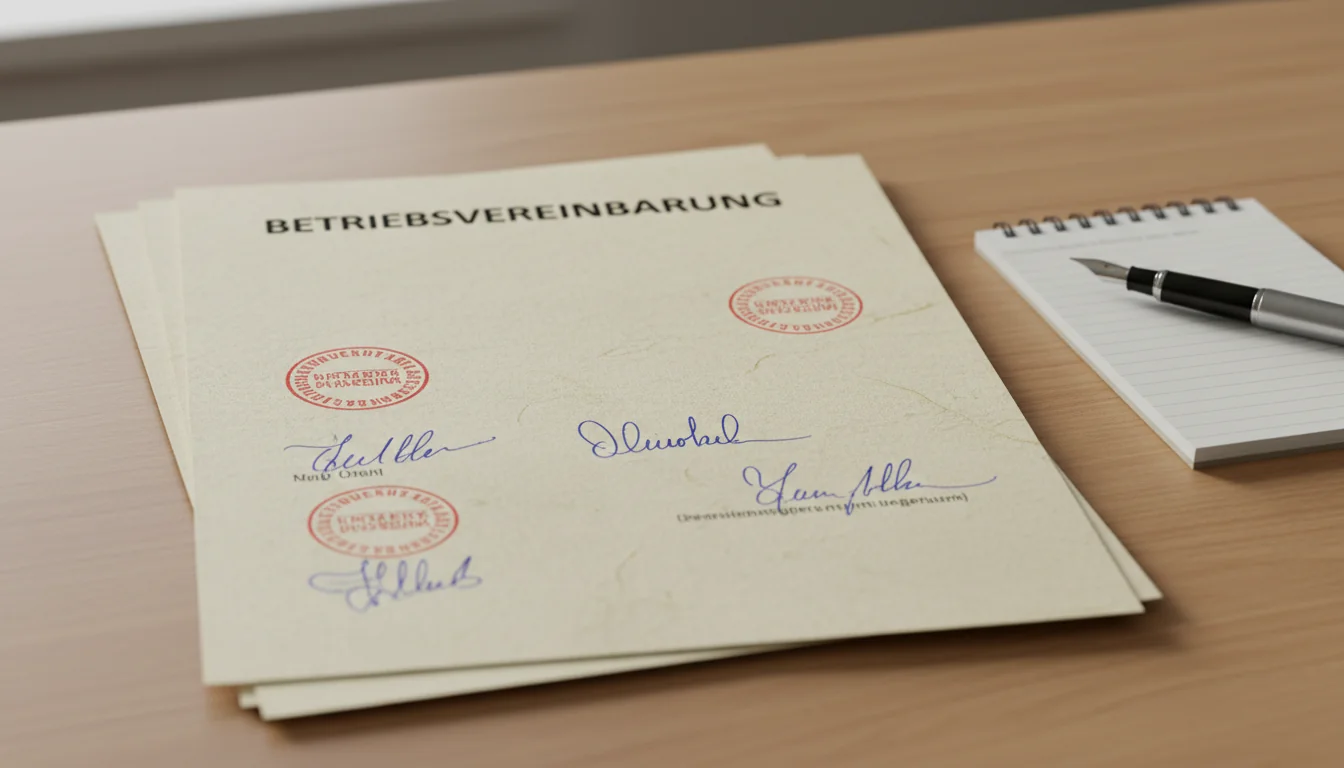 Stack of corporate legal papers