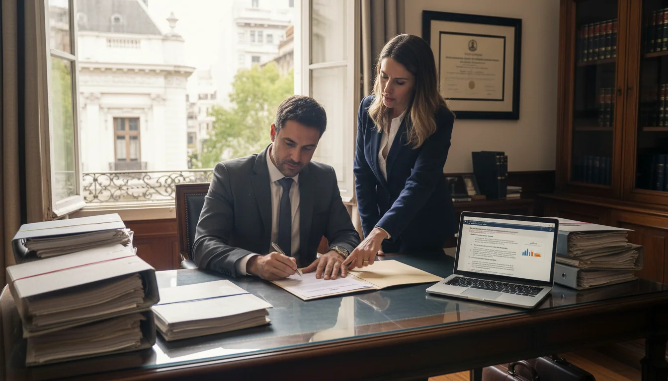 Signing Reglamento Interno corporate policy agreement