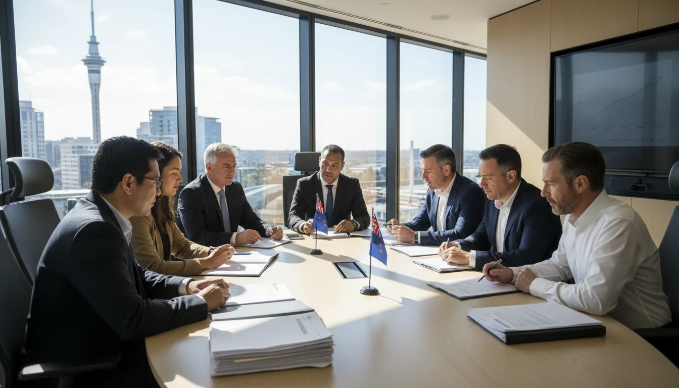 New Zealand corporate meeting.