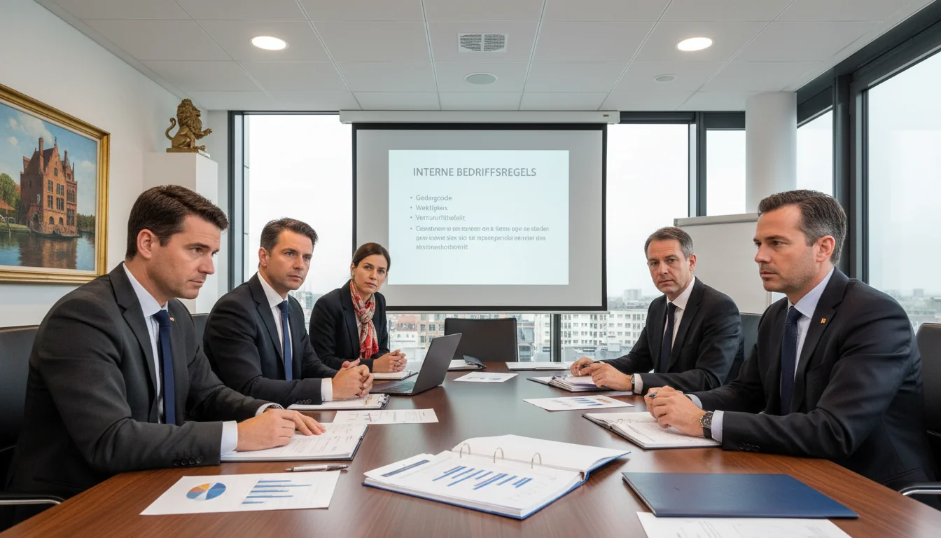 Corporate meeting on internal regulations