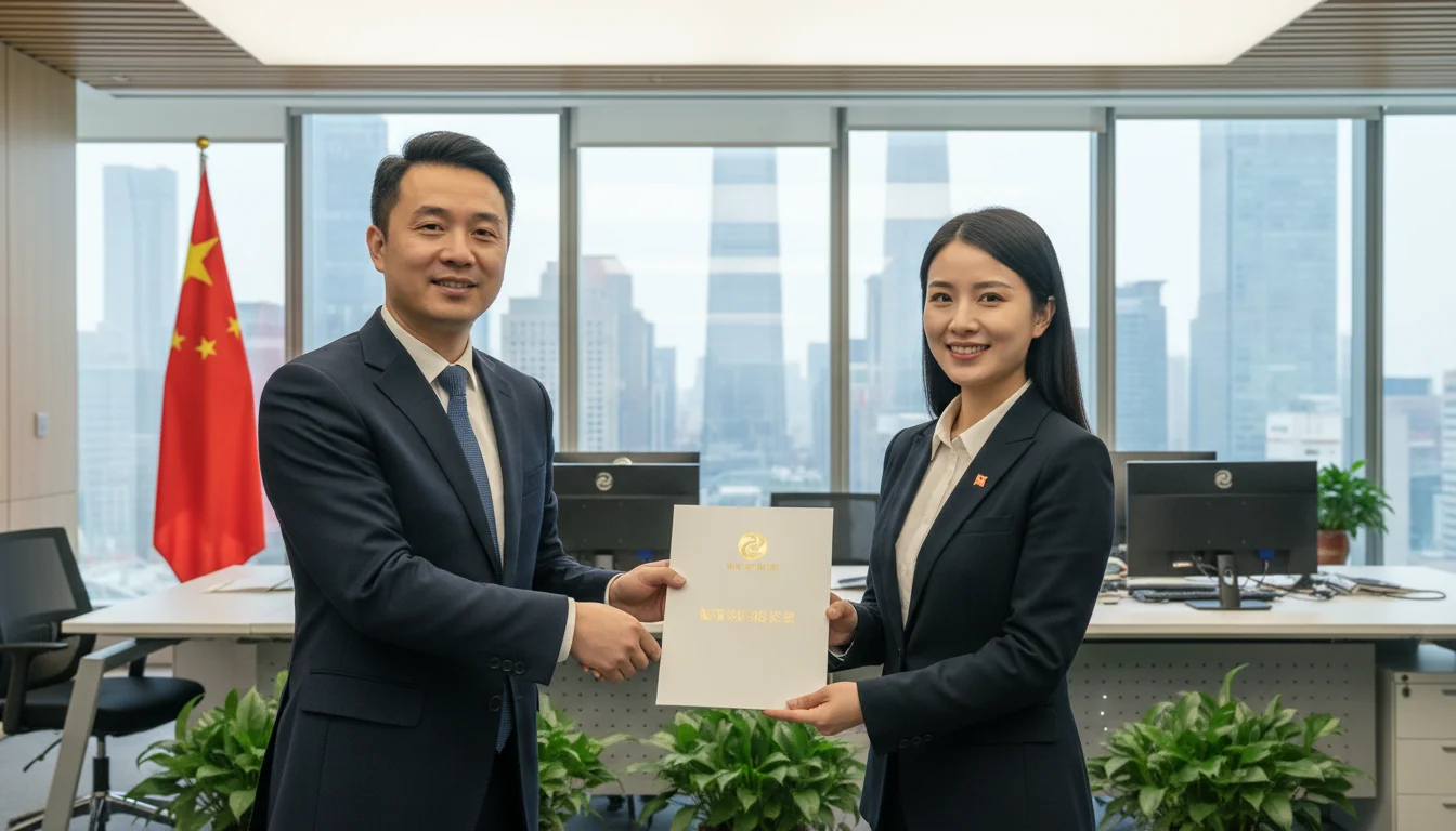 Chinese corporate document signing