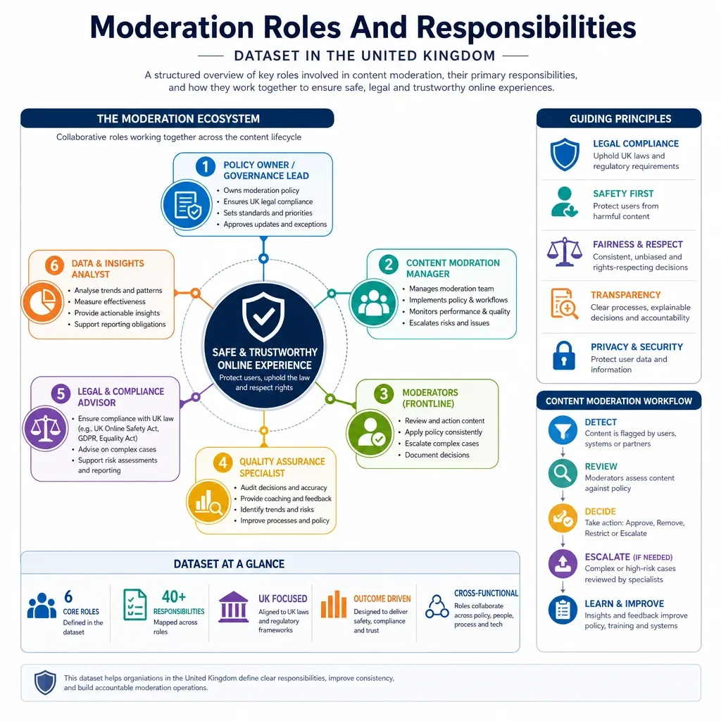 Moderation Roles and Responsibilities Dataset
