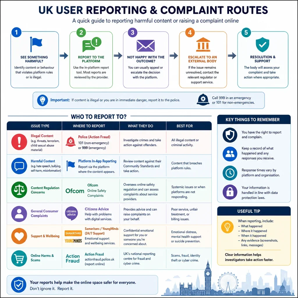 User Reporting and Complaint Routes Dataset