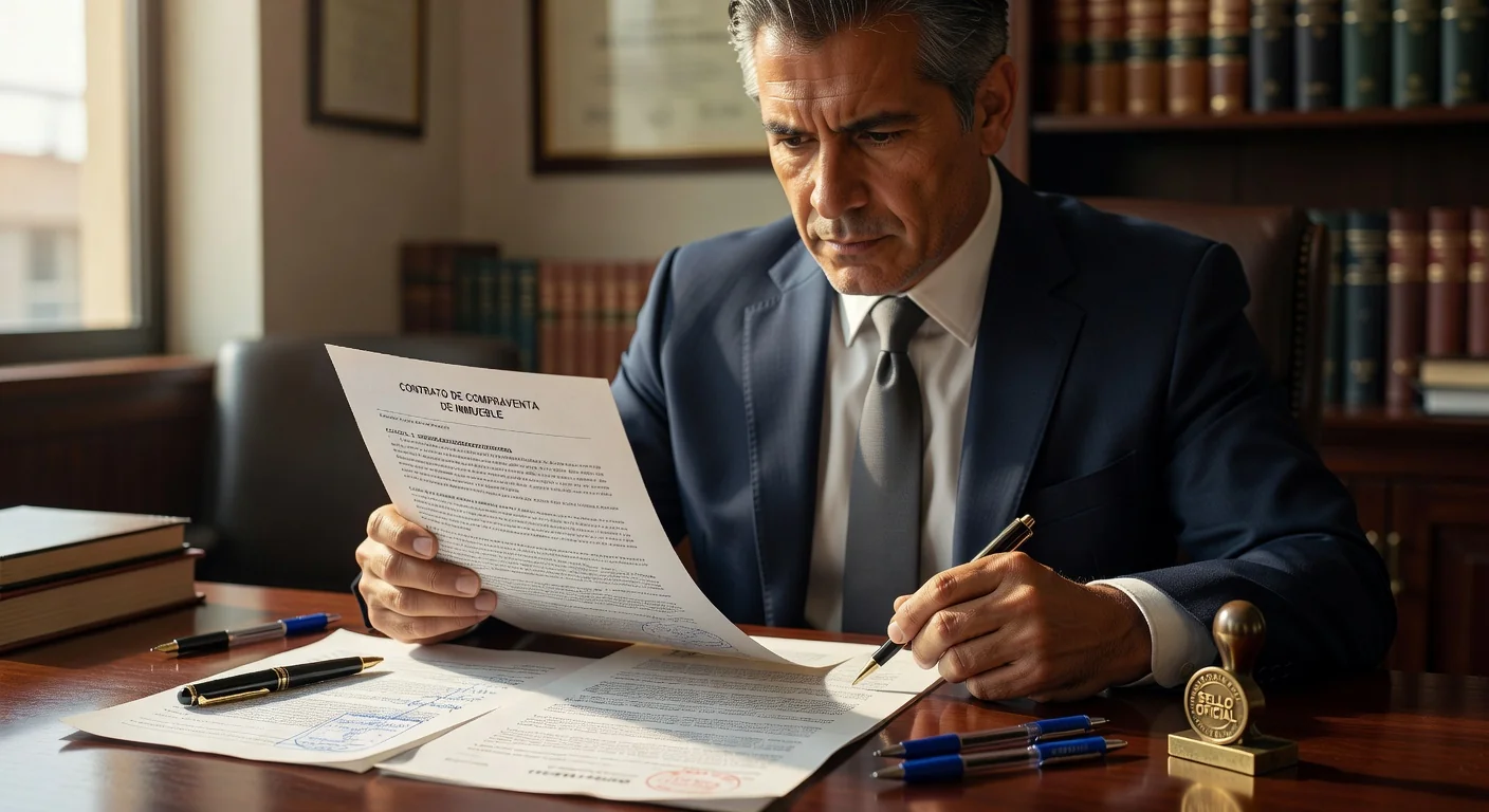 Reviewing Mexican real estate contract