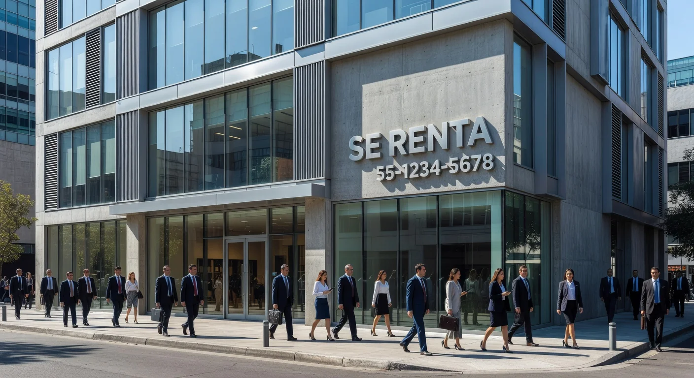 Modern commercial property exterior.