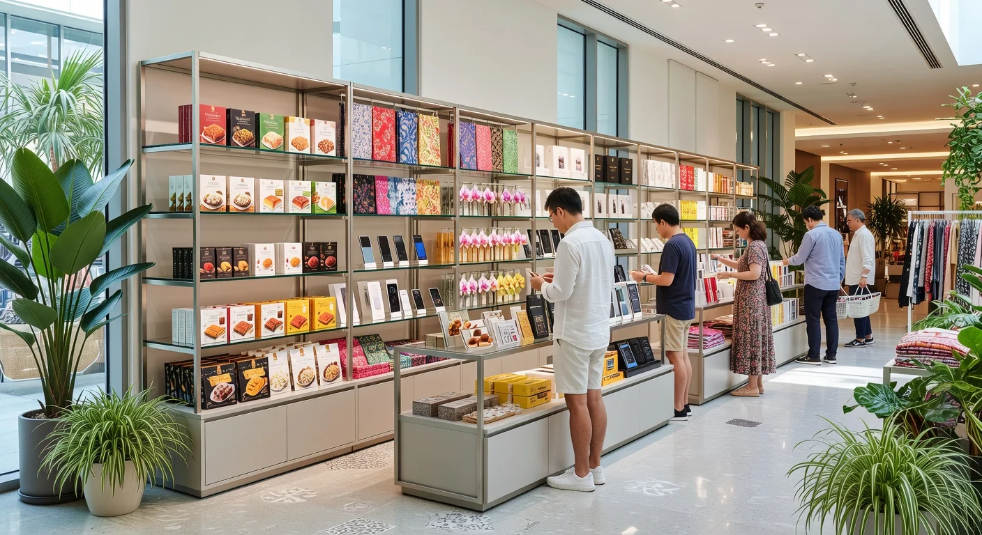 Singapore retail store interior